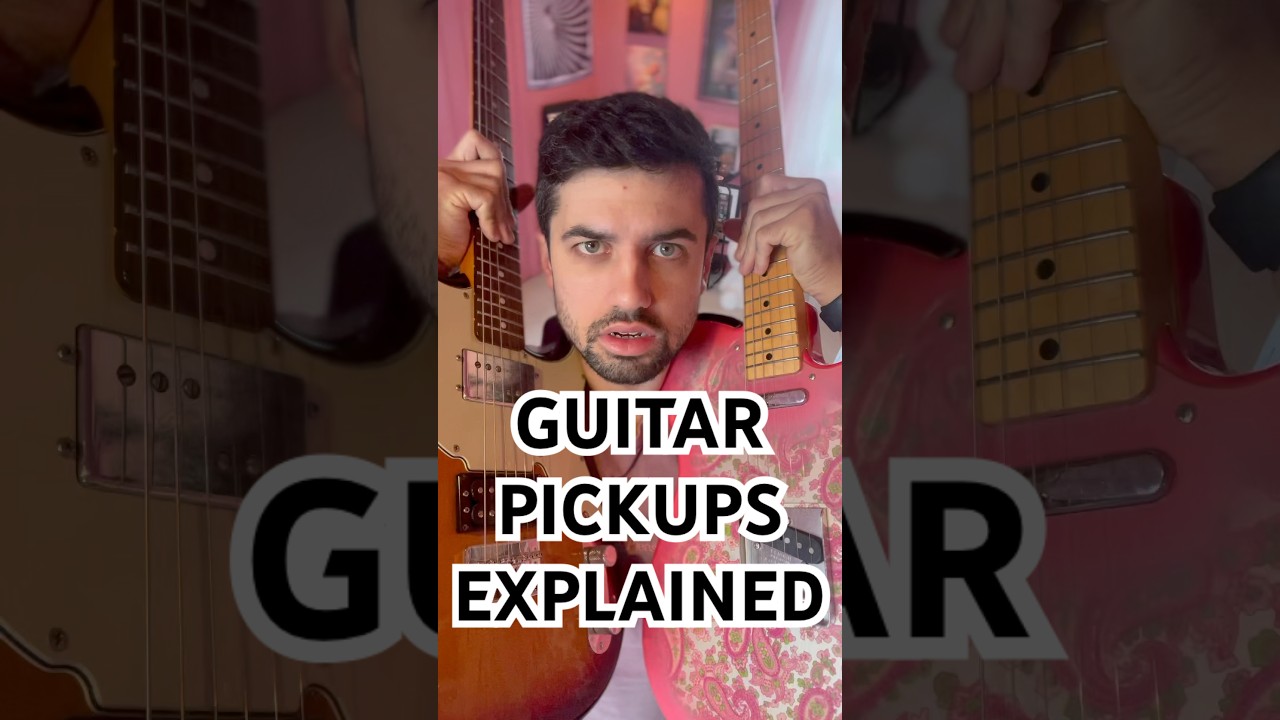 GUITAR PICKUPS EXPLAINED #guitar #guitarist #guitarpickups #guitarlesson #guitarplayer