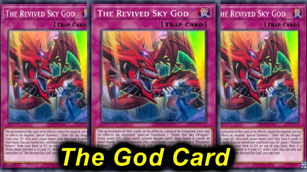 【YGOPRO】THE REVIVED SKY GOD BROKEN CARD.......