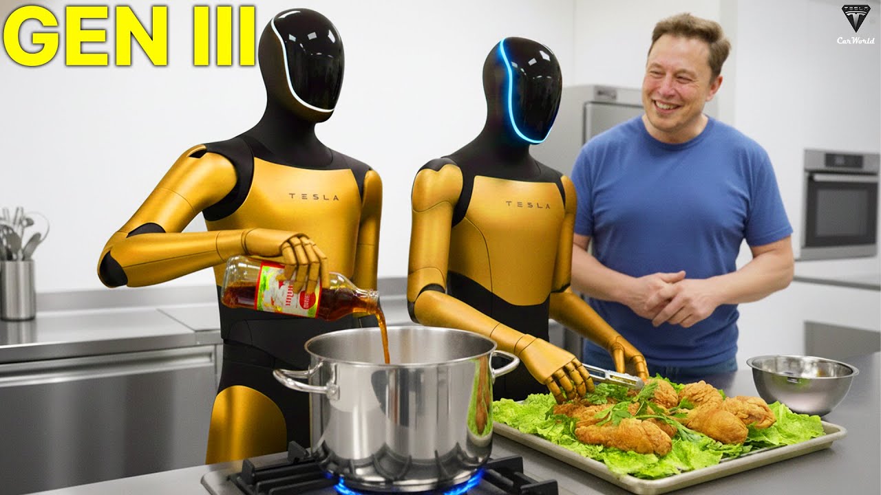 Elon Musk Reveals Huge UPDATED Tesla Bot Gen 3! Finally Ready For Mass Production!