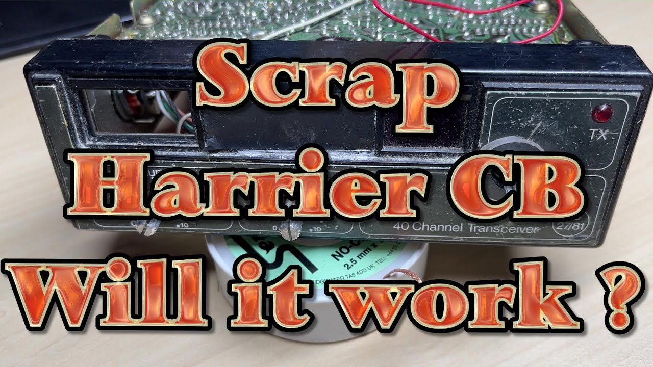 EP 050 - Scrap Harrier CB bought for parts. Will it work ?
