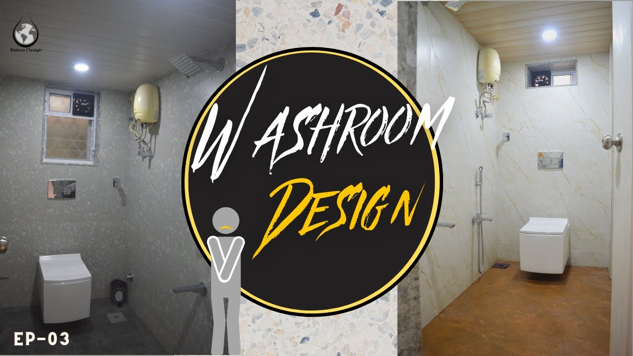 washroom design | Bathroom design | Rna courtyard  | Interior design in mira road |  EP-03