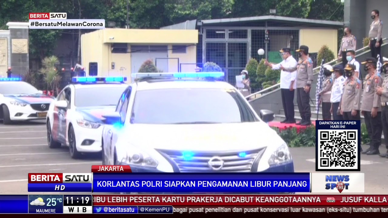 Korlantas Polri Siapkan Rencana Pengamanan Selama Libur Panjang