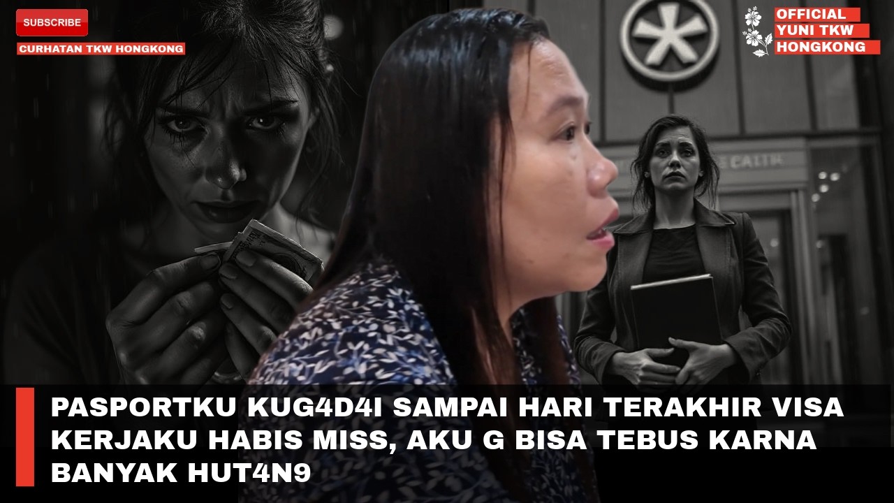 PASPORTKU KUG4D4I SAMPAI HARI TERAKHIR VISA KERJAKU HABIS MISS, AKU G BISA TEBUS KARNA BANYAK HUT4N9