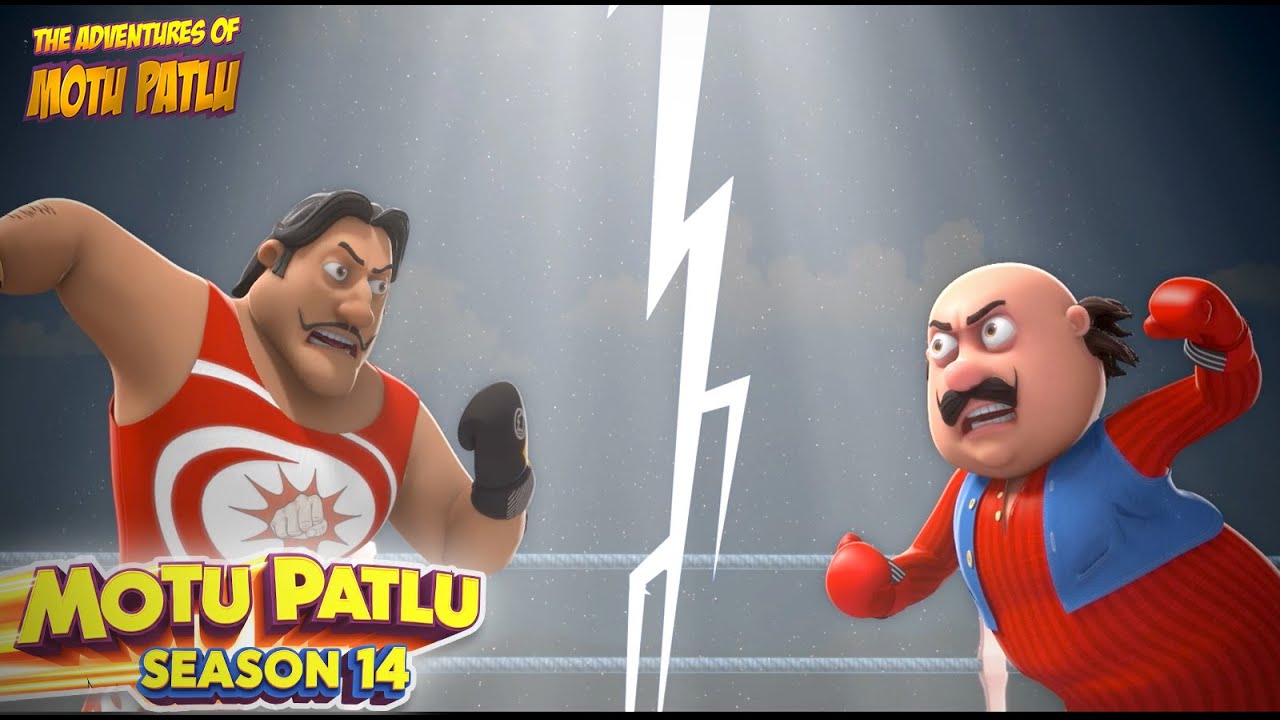 Boxer vs Motu Patlu | Motu Patlu | Season 14 Full Episode | Cartoons For Kids