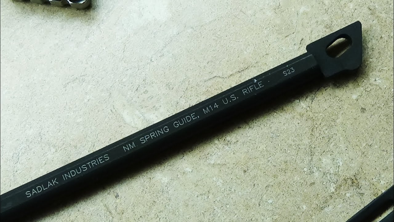 NM Sadlak M14 Spring Guide Installation.