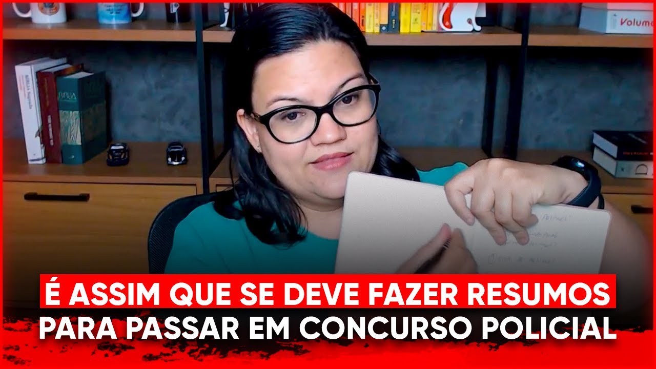 Como fazer Resumo - Como fazer resumos para Concurso | Resumo Comprimido.