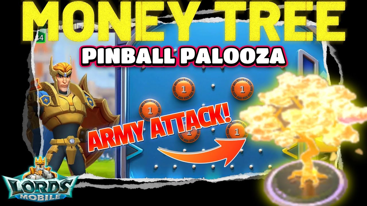 Let's Get The IGG Money Tree In Pinball Palooza! Lords Mobile