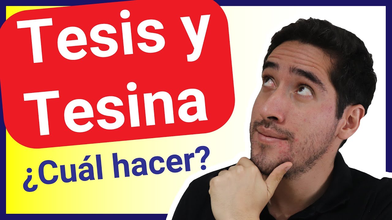 ¡TESIS y TESINA explicadas! #habiaspensado