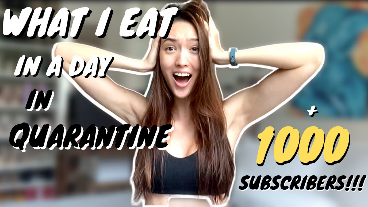 WHAT I EAT IN A DAY - Quarantine Edition!! | Aimee Cheng-Bradshaw