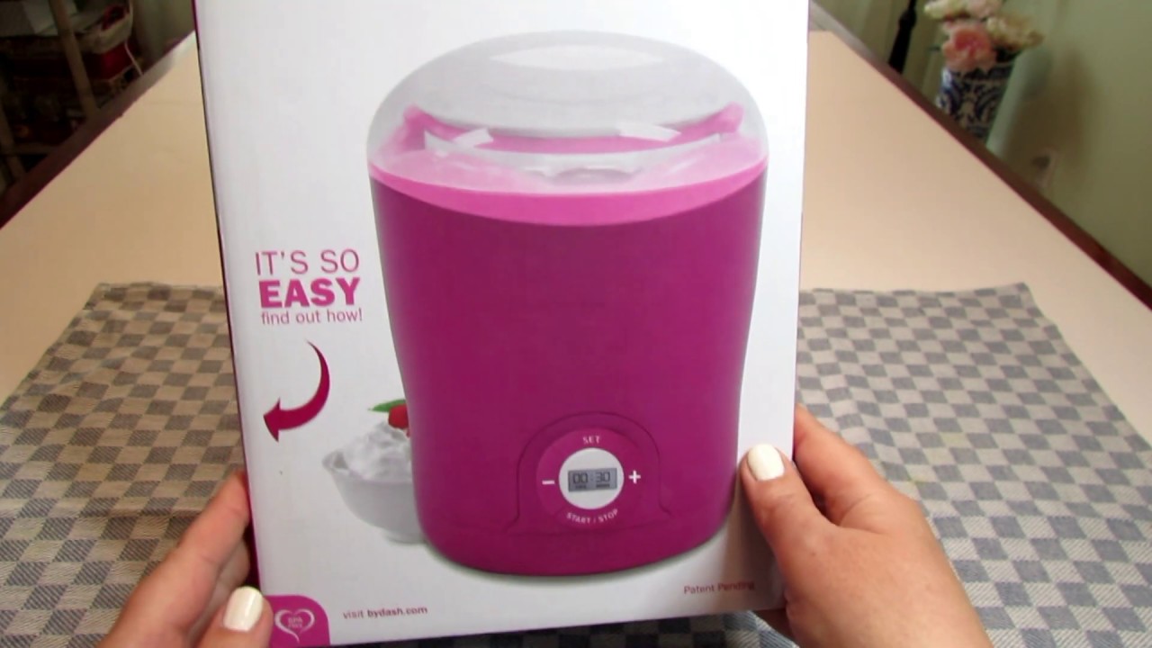 DASH Greek Yogurt Maker, Part I: Unboxing & First Batch