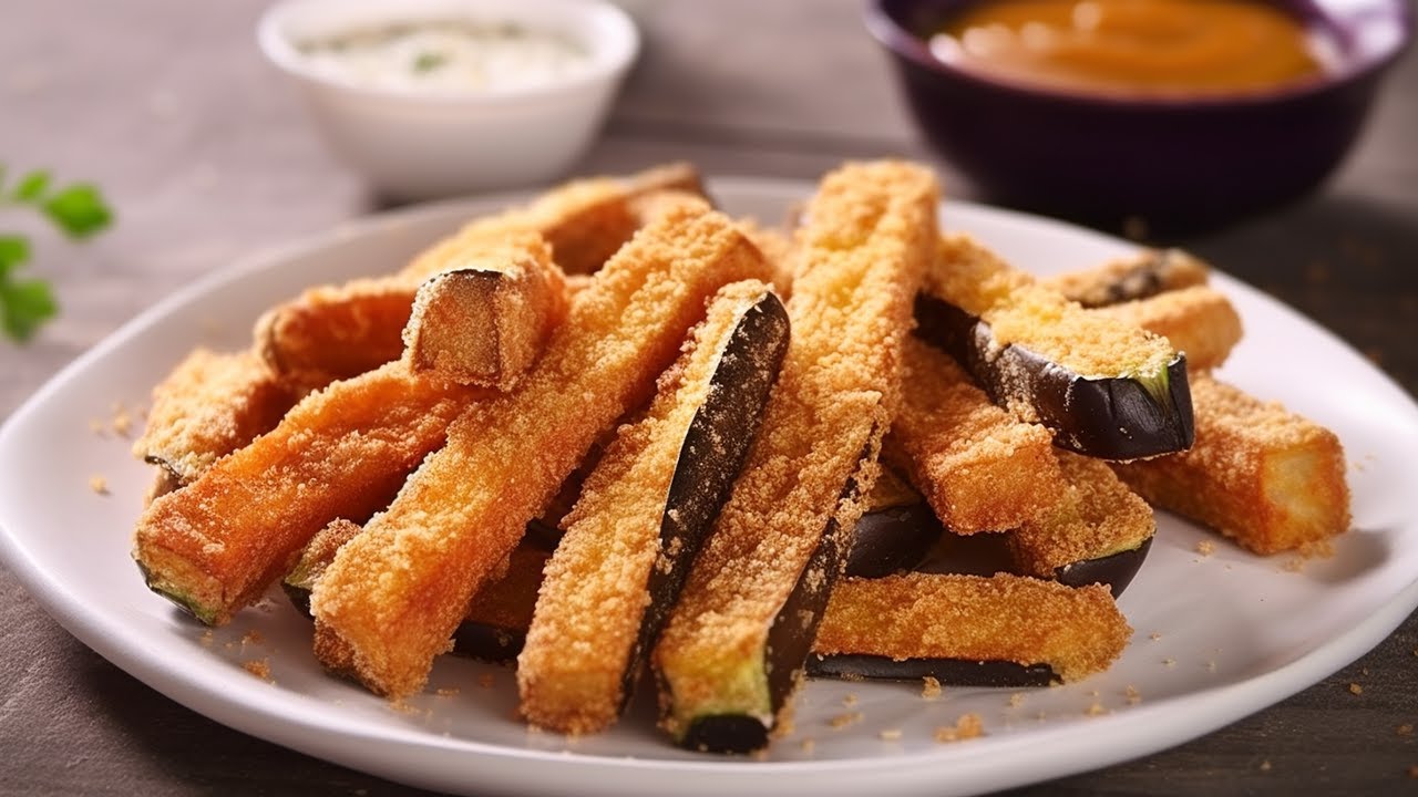 Баклажанные палочки с медом Легкая и хрустящая закуска, которая покорит ваш вкус!