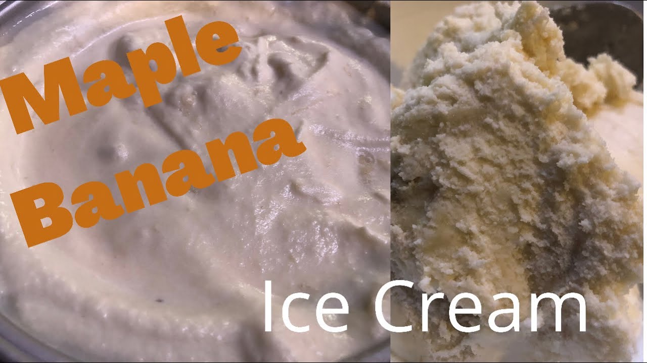 Homemade Maple Banana Ice Cream | Cuisinart Ice Cream Maker