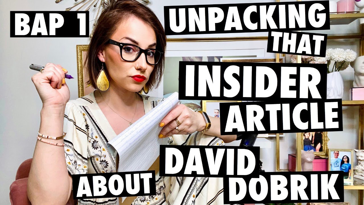 Basically a Podcast #1 | Let's Unpack This Insider Article on David Dobrik