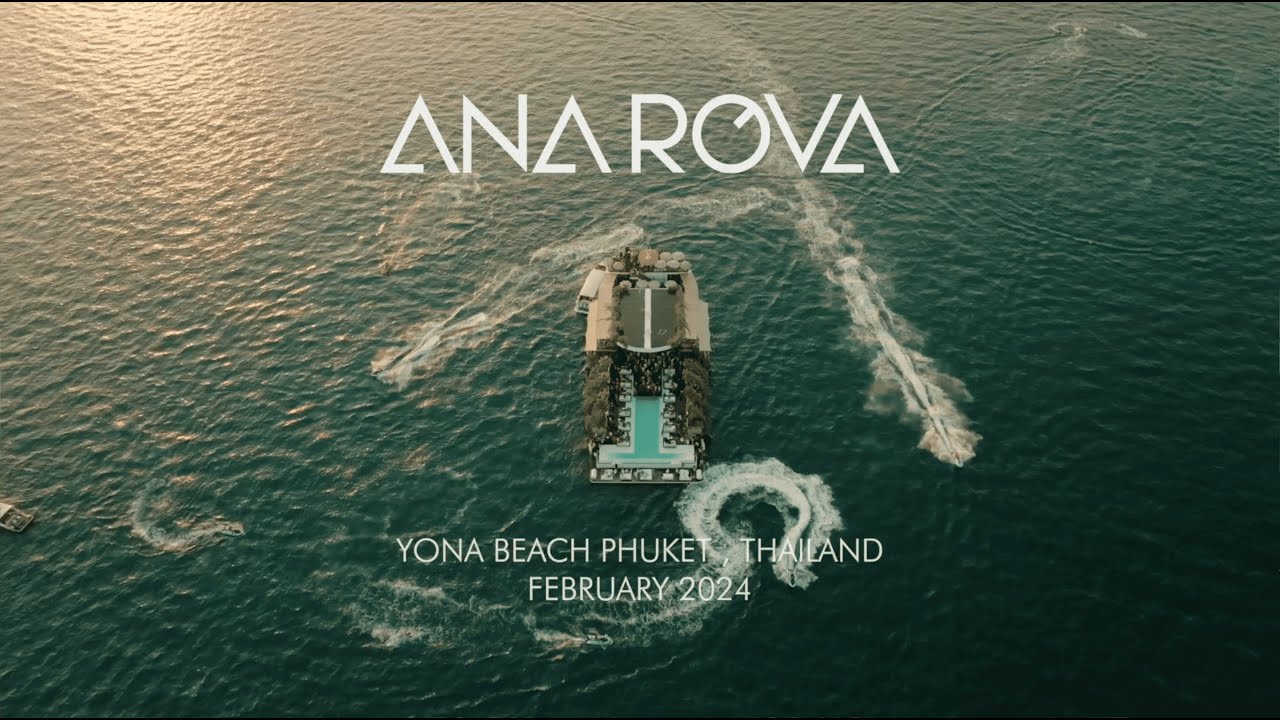 DJ ANA ROVA Live DJ set Yona Beach Club Phuket February 2025 Afro Melodic House