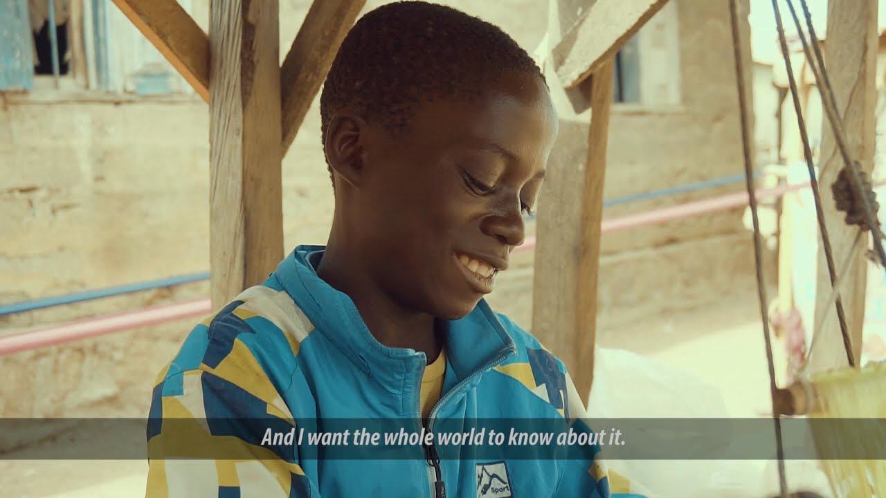 THE BLIND ASO-OKE WEAVER OF ILORIN