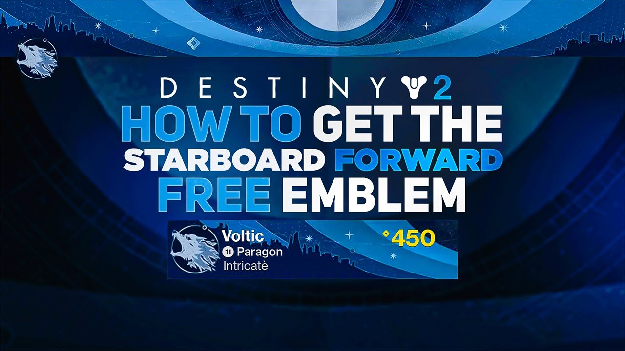 Starboard Forward Emblem! Free Destiny Rising Emblem | Destiny 2