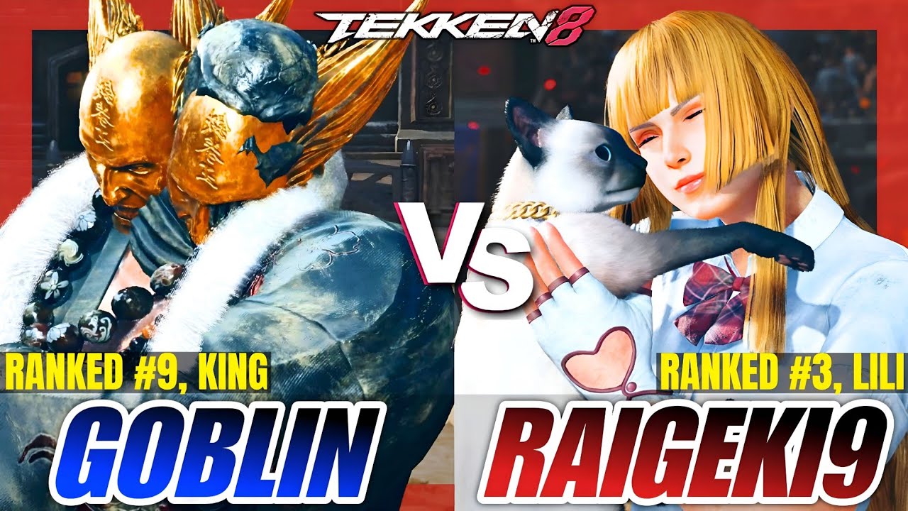 Tekken 8 | Goblin Smacker (King) vs Raigeki9 (Lili) | High Level Match