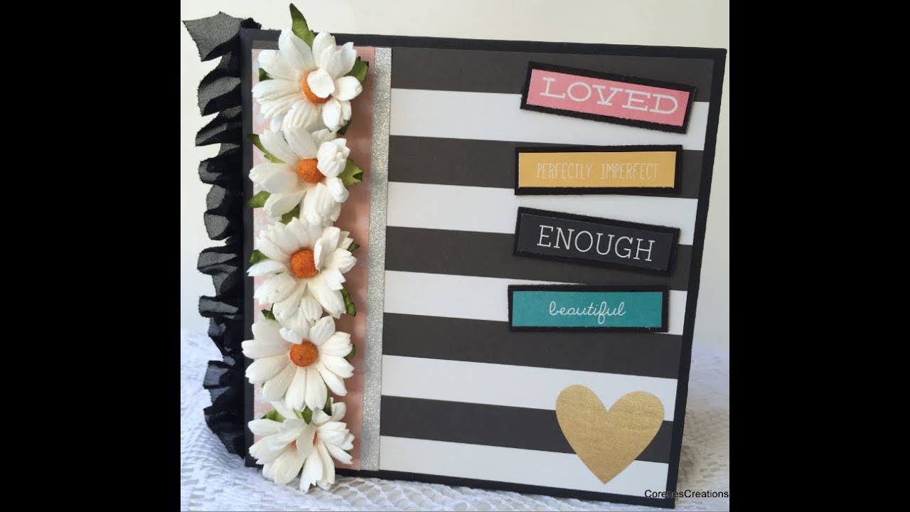 6x6 Mini Album (start to finish) Simple Stories 