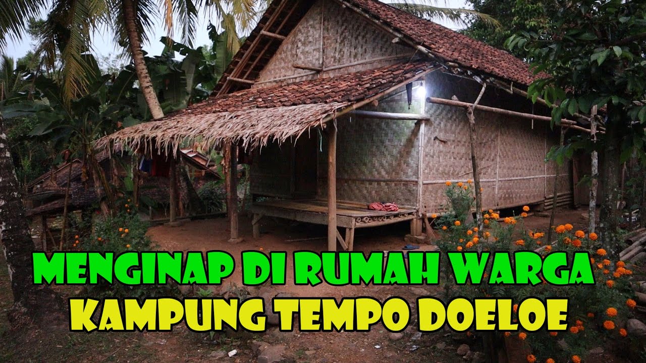 Menginap Di Kampung Era Tahun 80an, Tak Di Sangka Yang Datang Banyak Banget