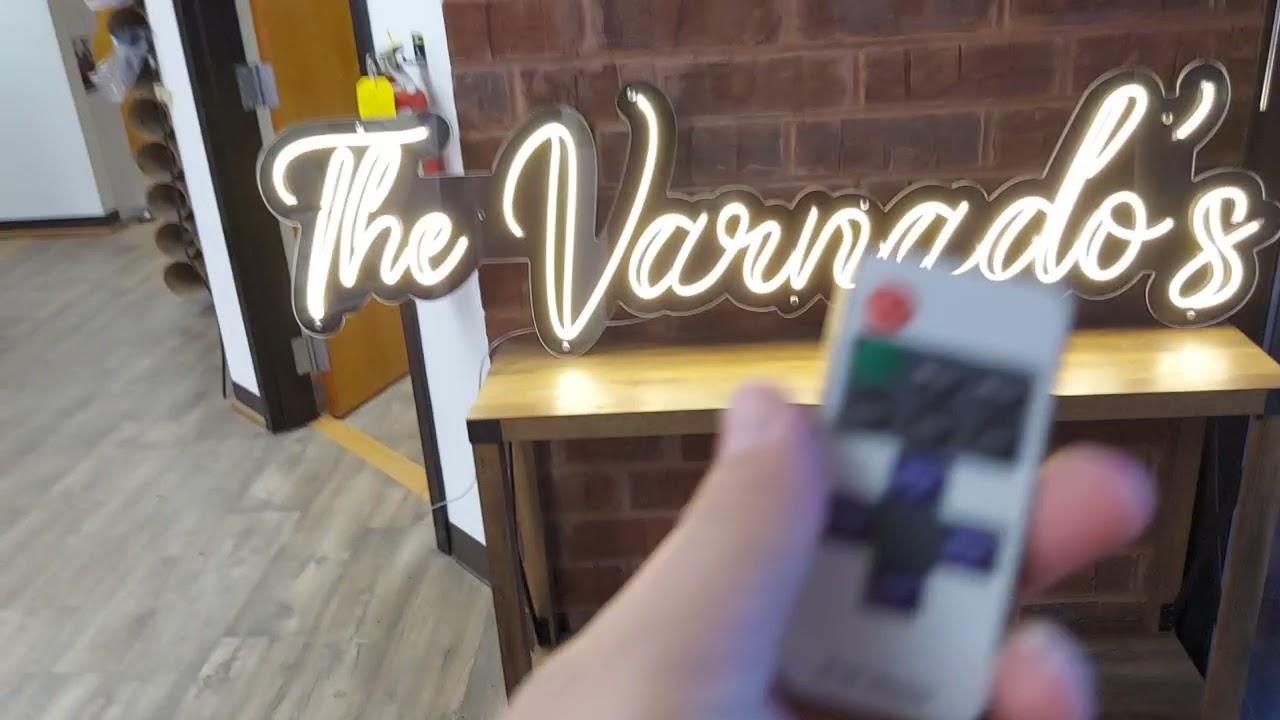 Custom Neon LED Signs Atlanta Local Pickup