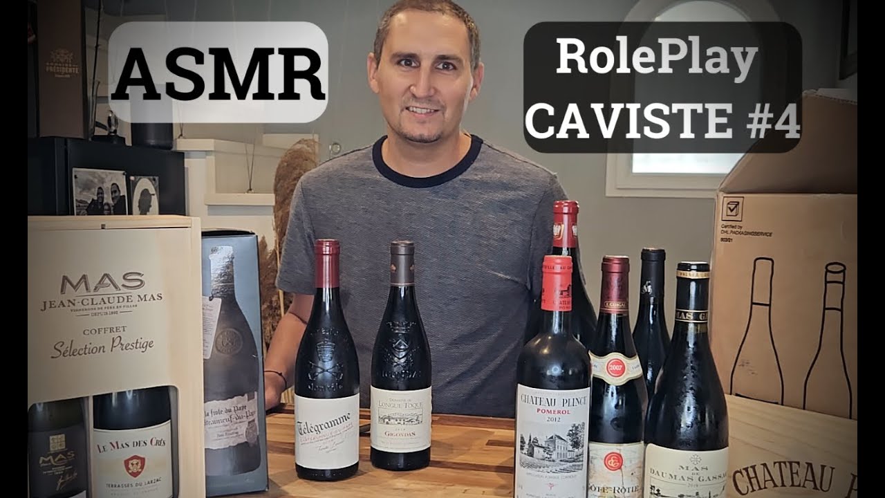 ASMR⚪Roleplay Le Caviste #4