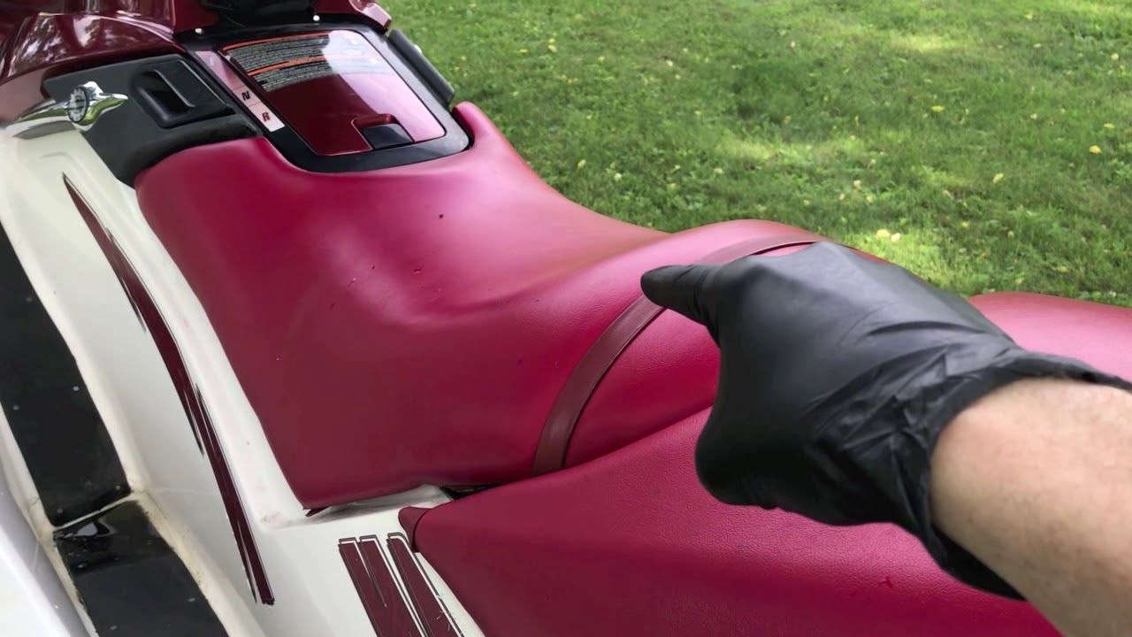 Jet Ski leak - taking on water - How & Where?  Drain Water!