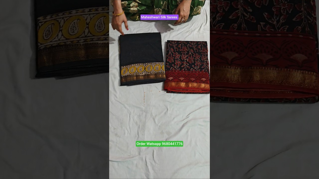Maheshwari Silk Sarees new collection ।। Free shipping ।। silk Sarees collection।। 💥 part 4000803