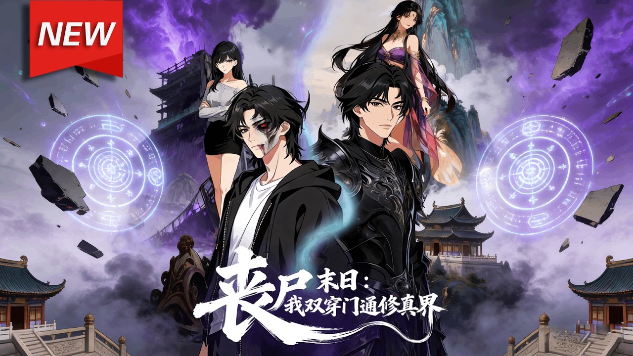 MULTISUB📢新番上线《丧尸末日：我的双穿门通修真界》第1~64集丨秦风意外穿越修真界，觉醒双穿门系统，得以在丧尸末世与修仙界自由往返！#漫剧 #破晓动漫社