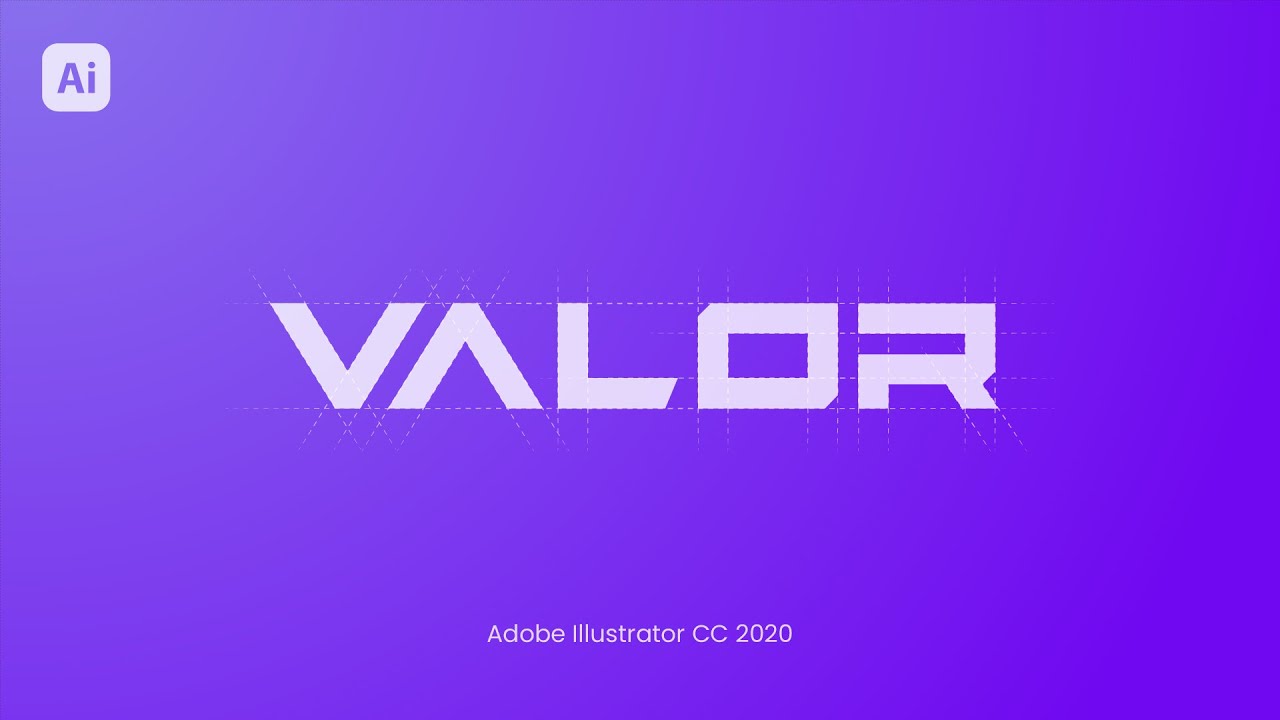 Create a Custom Font Logo / Wordmark Logo Tutorial | Adobe Illustrator
