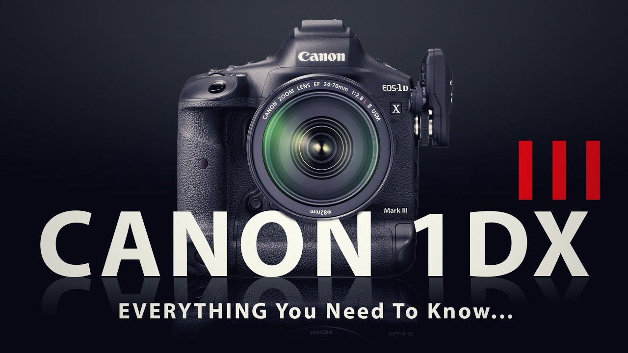 Canon 1DX Mark III | The FASTEST DSLR with 6K60 RAW Video