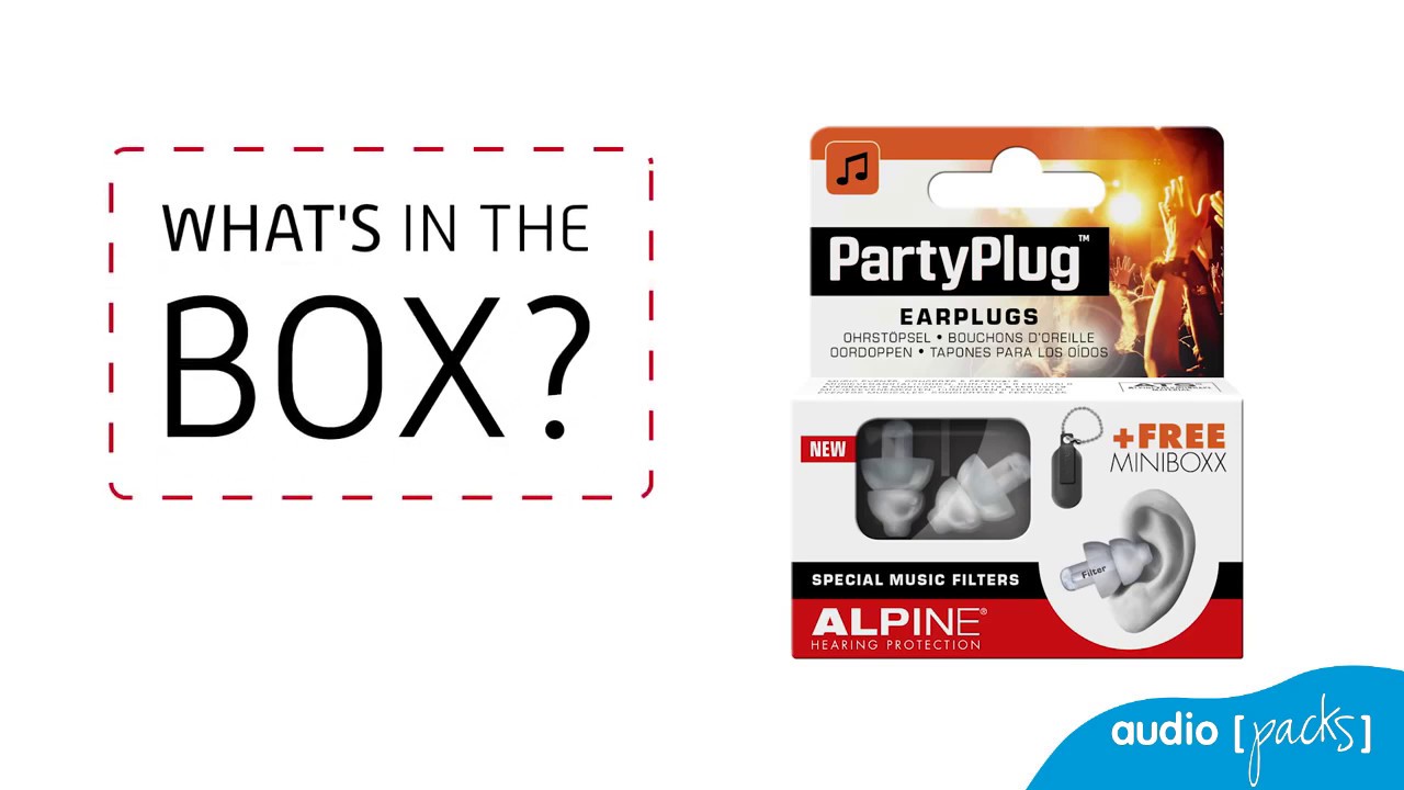 Tapones Alpine PartyPlug para protecci&oacute;n de o&iacute;dos