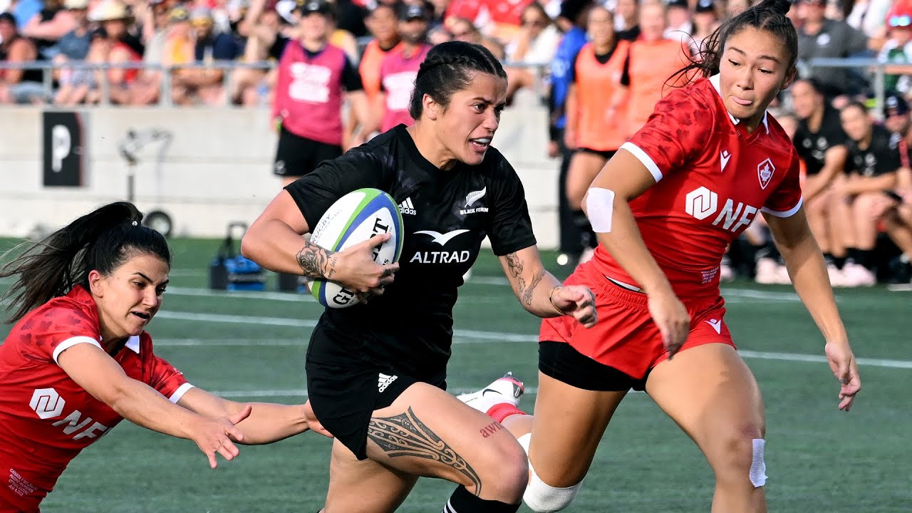 HIGHLIGHTS: Black Ferns v Canada | Ottawa | 2023