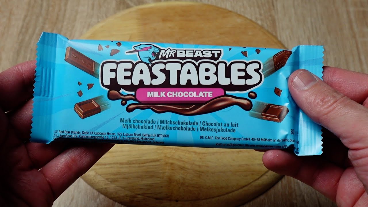 Mr Beast Feastables Milk Chocolate 🍫 Eine leckere Schokolade ? 🤔