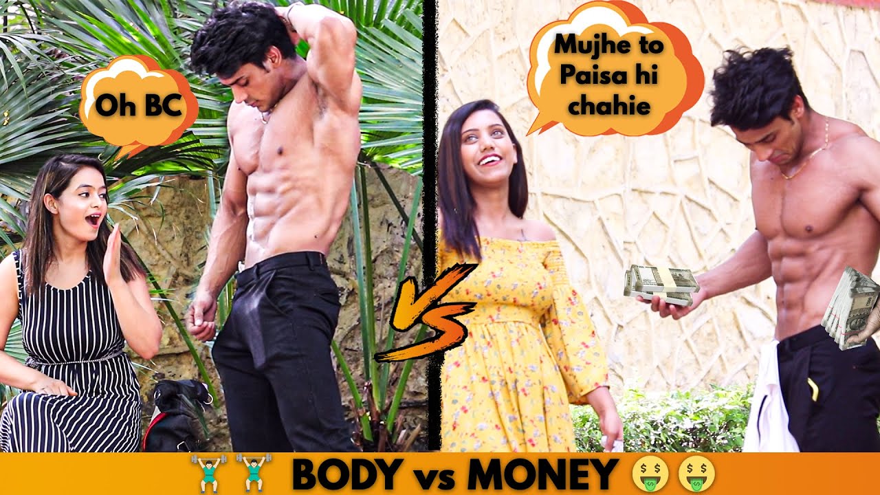 Money Vs  Body 💵 : Who Can Get More Girls? || FitManjeet