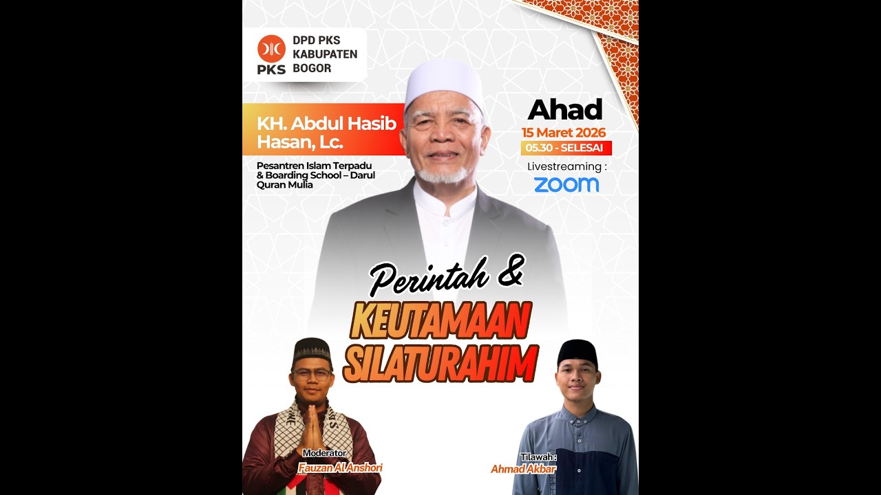 Live Stream Kajian Subuh : Perintah dan Keutamaan Silaturrahim | KH. Abdul Hasib Hasan, Lc.