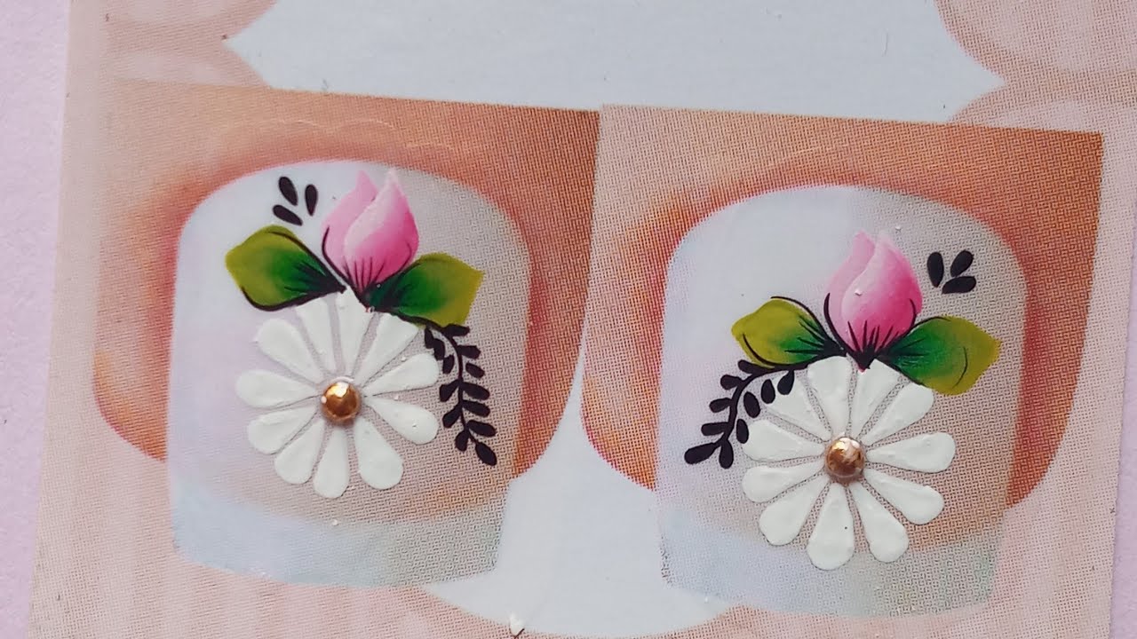 margarida sem usar carimbo