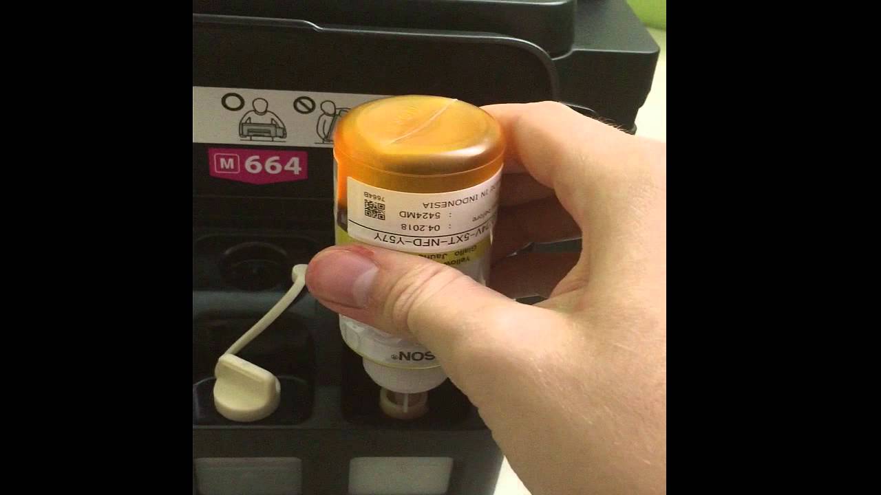 Epson EcoTank ET-4550  Produkttest (Unboxing, F&uuml;llen der Tintentanks und Kopiervorgang)