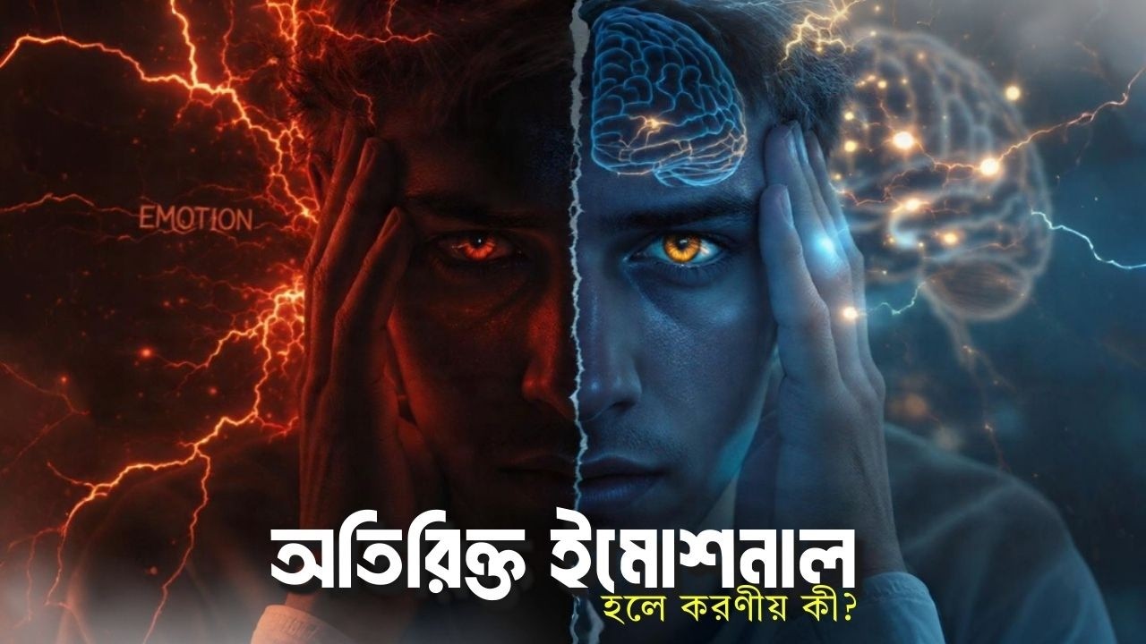 অতিরিক্ত ইমোশনাল হওয়া বন্ধ করার ৮টি কৌশল | How to Control Your Emotions | Dark Psychology | Emotion