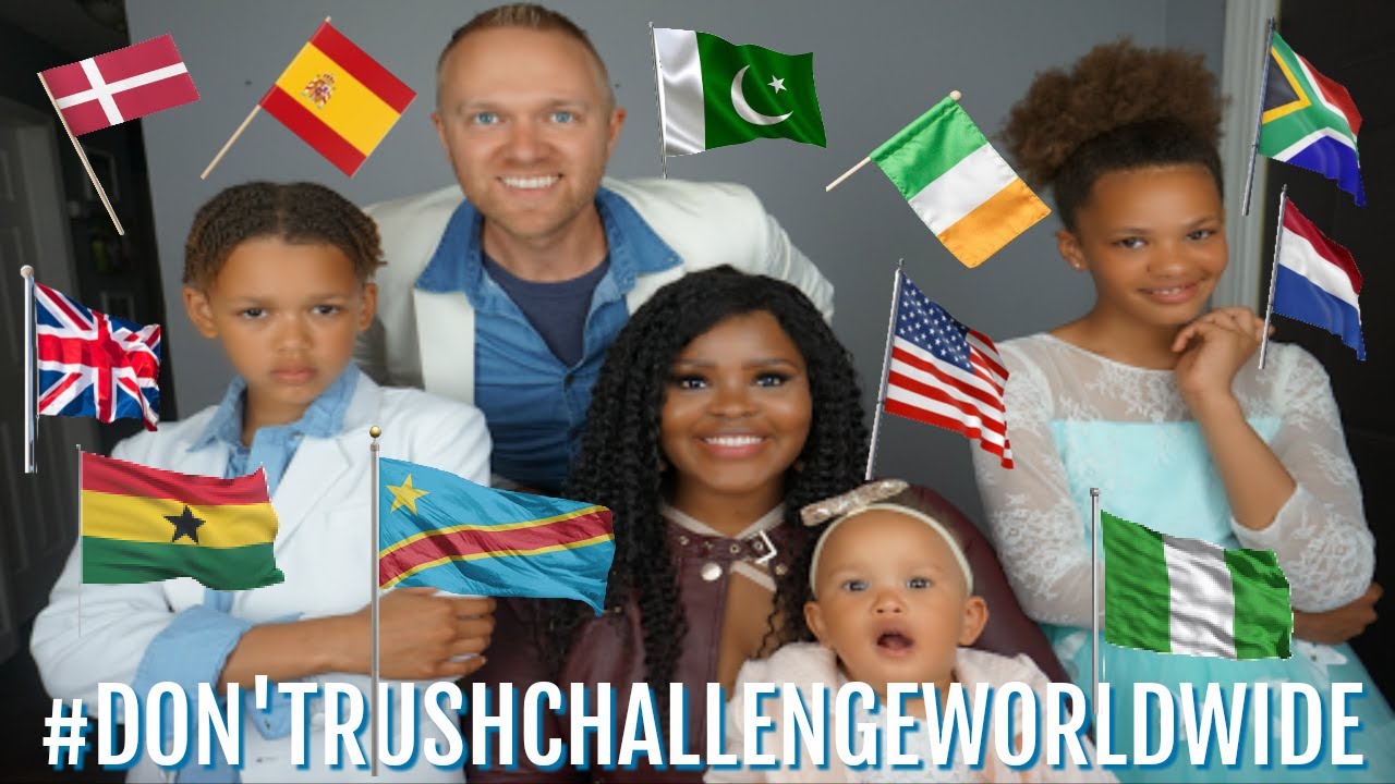 Best interracial don't rush challenge bwwm  | interracial families edition with cute kids!!