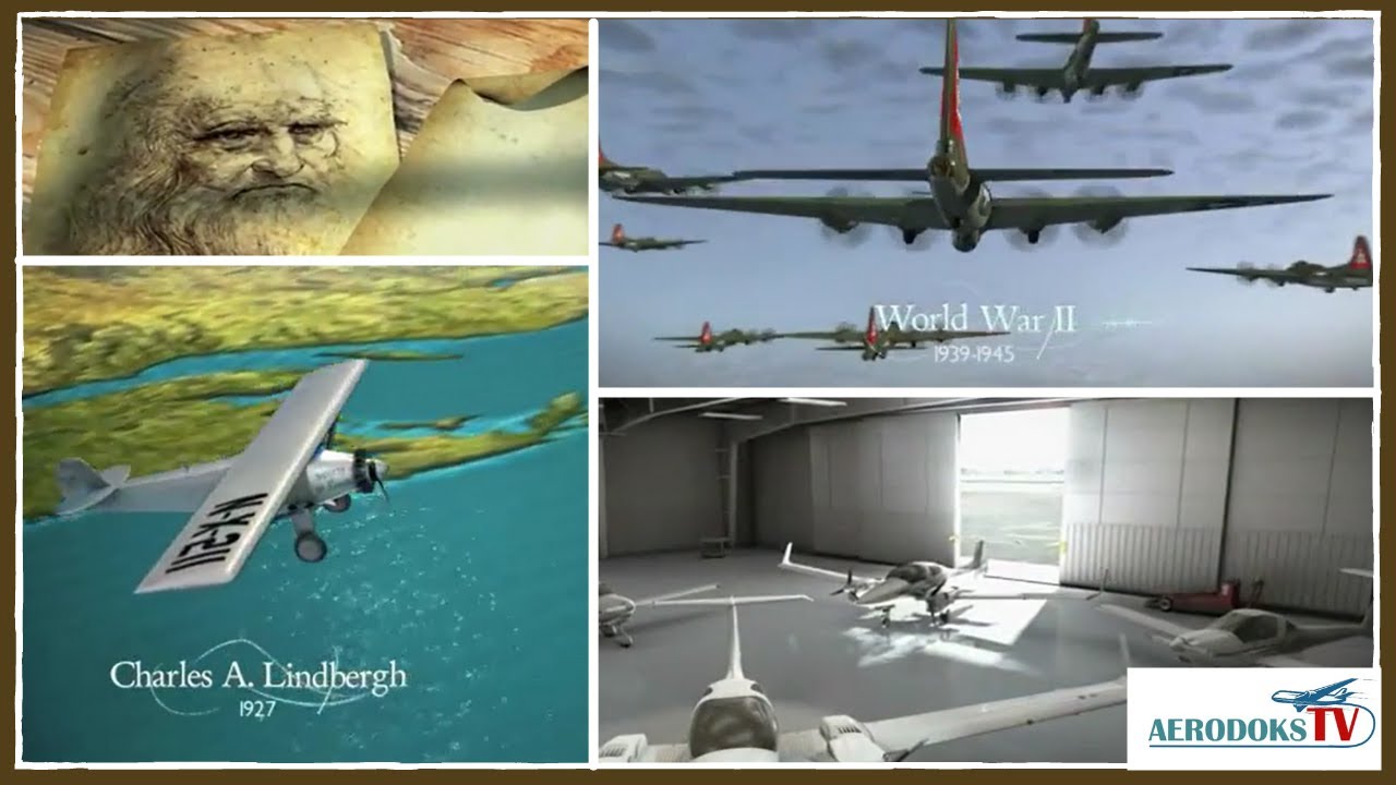 L'Histoire de l'aviation r&eacute;sum&eacute; en 3 minutes - short discovery