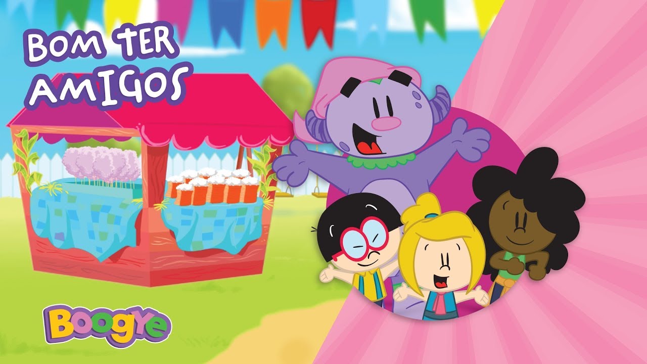Boogye no Parquinho - Bom Ter Amigos - Clipe Infantil Oficial