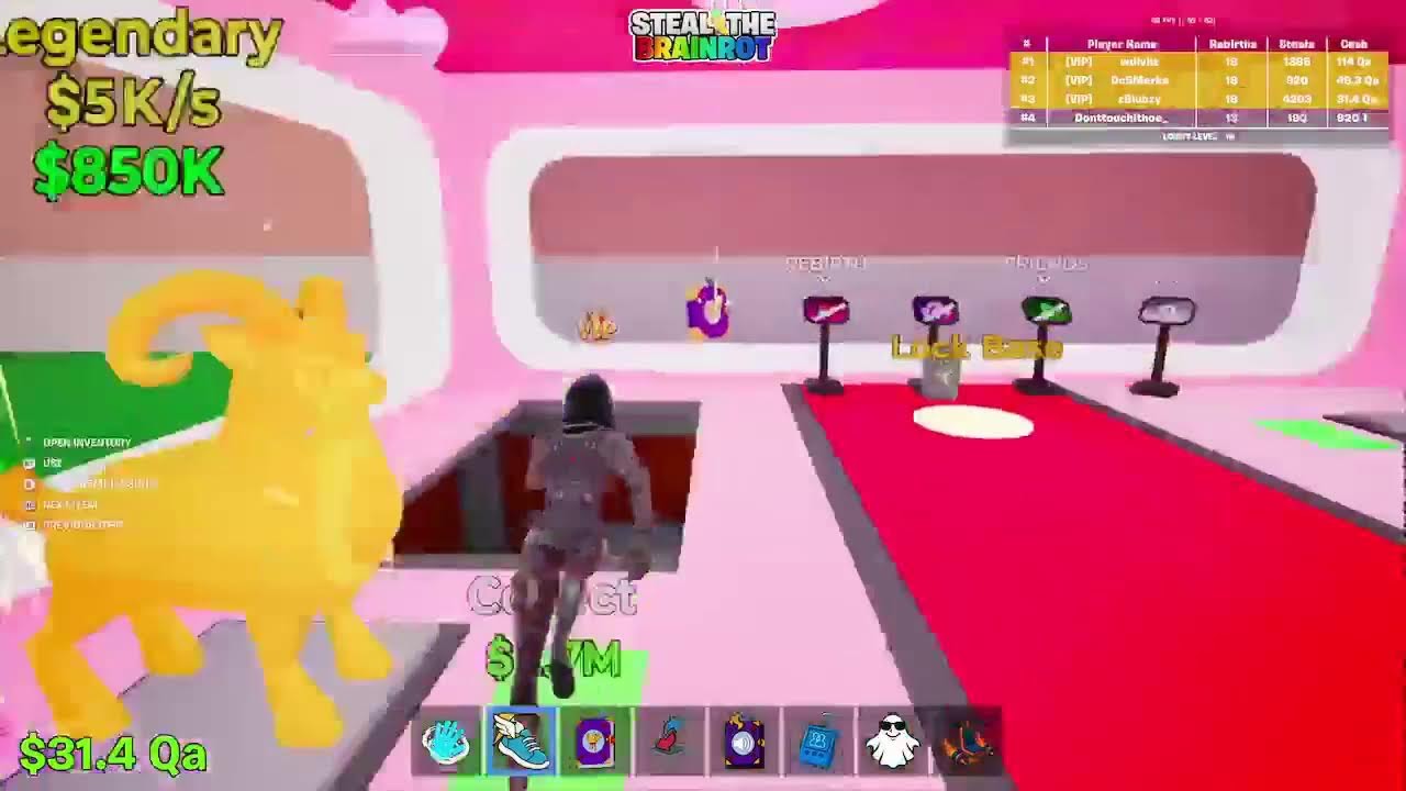 🔴 LIVE! (New Void Event - Trades Only - Got New Secrets? Join!) - Fortnite Steal The Brainrot!