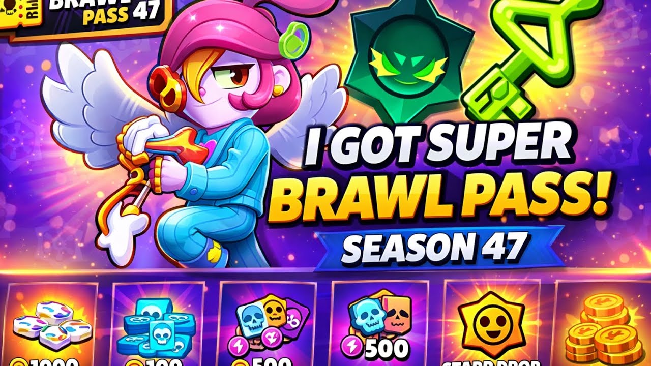 I CAN’T BELIEVE THIS DROP!! SEASON 47 BRAWL PASS REWARDS 🔥INSANE VAULT DROP!! REWARDS ARE CRAZY 🤯