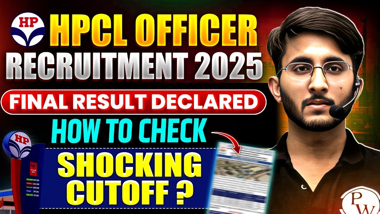 HPCL Officer Recruitment 2025 Final Result ⚡️ Shocking Cutoff Marks Revealed | How To Check