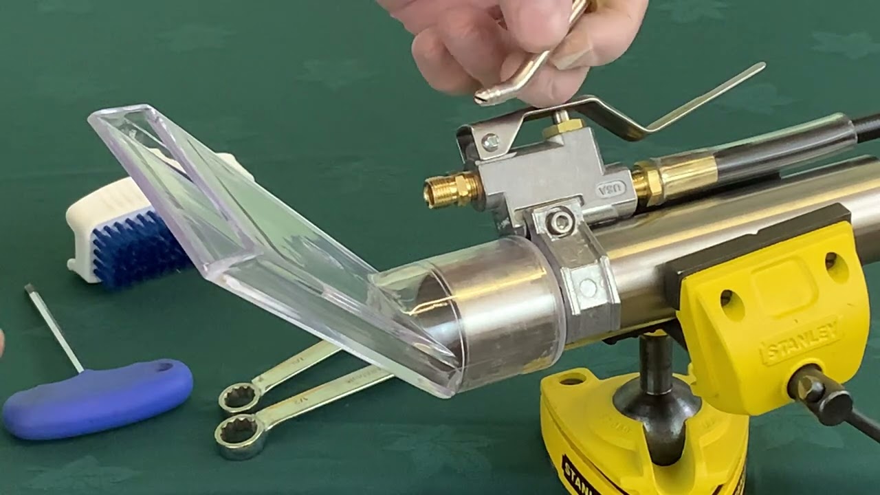 Internal Hand Tool Jet Cleaning