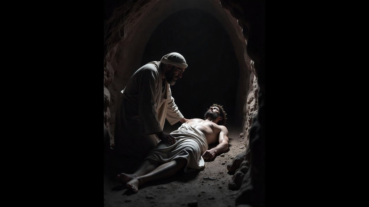 Laid To Rest In Sacred Tomb (Holy Week/Good Friday version) #shorts