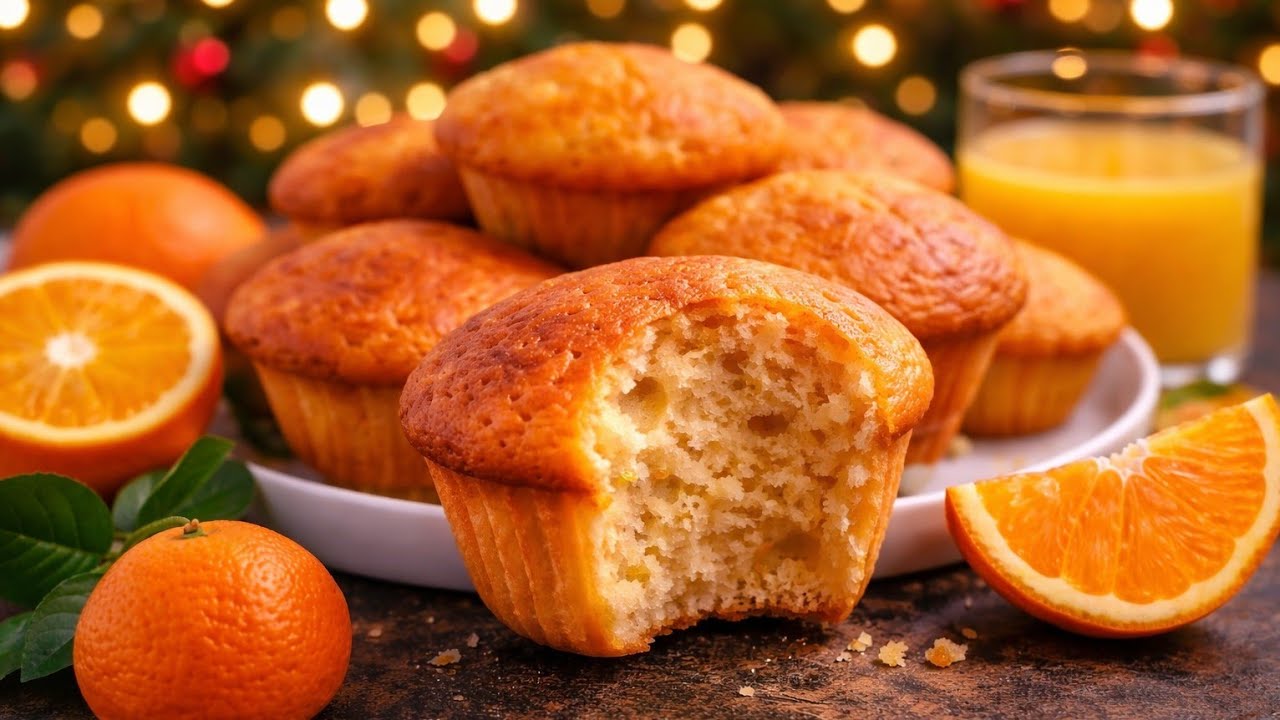 Orange cupcake that everyone will love🍊 | Super soft texture 😍