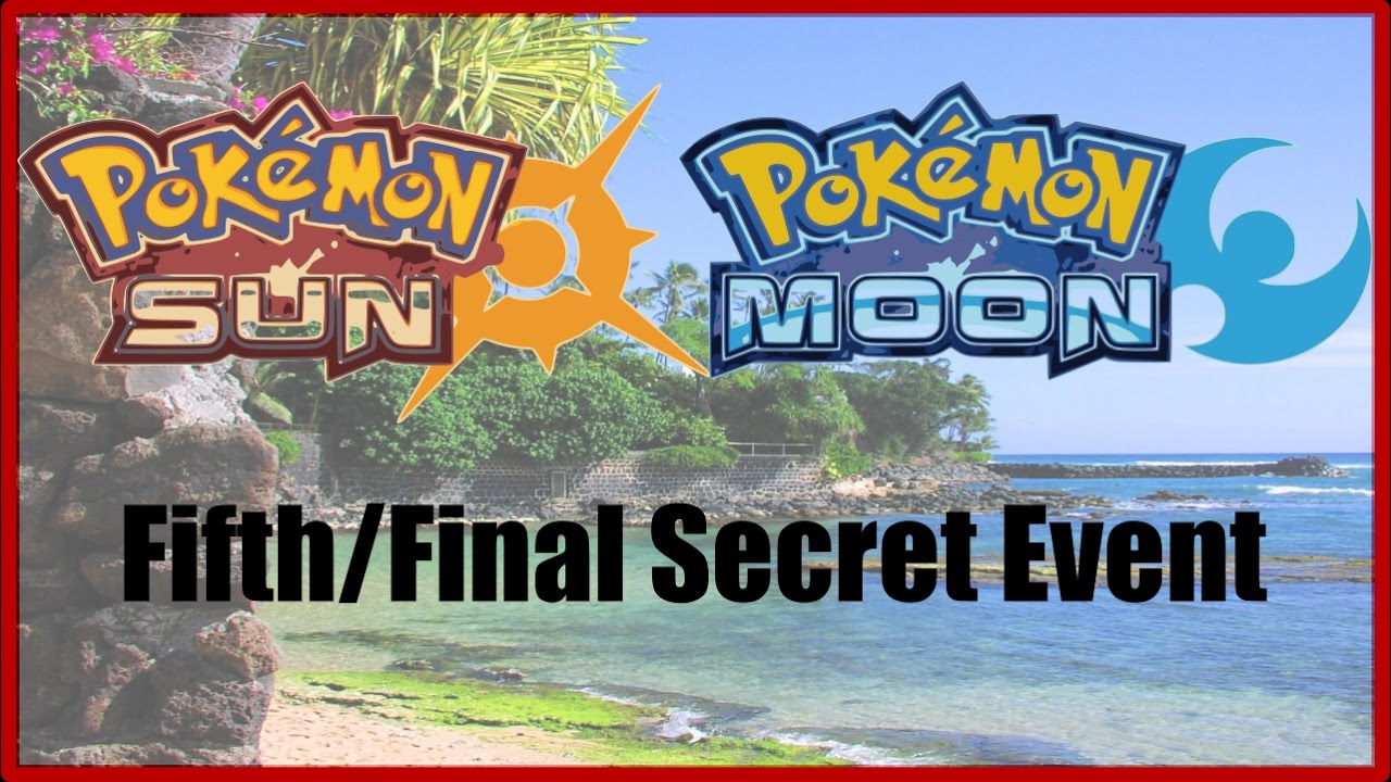 The Fifth and Final Event in the Pokemon Sun & Moon Demo!