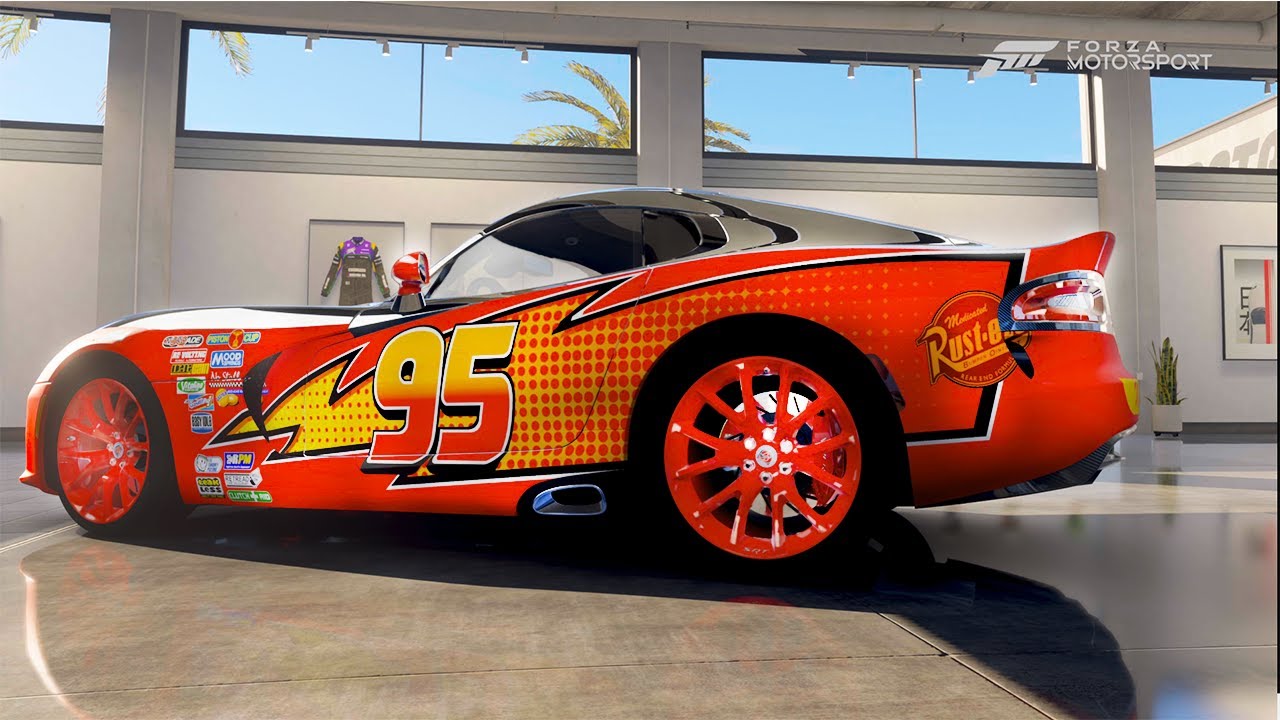 LIGHTNING McQUEEN in NEW FORZA MOTORSPORT