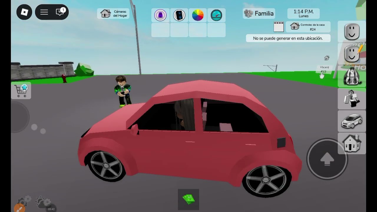 Jugando brookhaven Solo con mi hermano